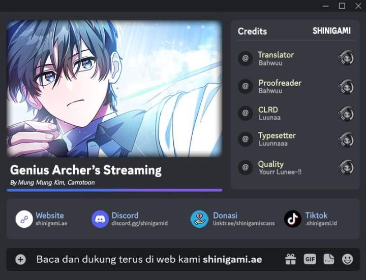 Komik Genius Archer’s Streaming Chapter 55 gambar 1