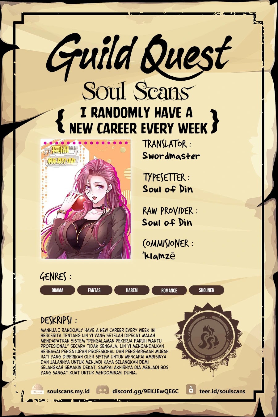 Komik I Randomly Have A New Career Every Week Chapter 429 gambar 1