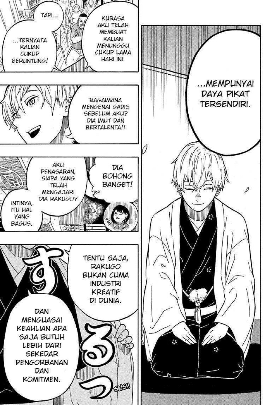 Akane Banashi Chapter 04 - Halaman 8
