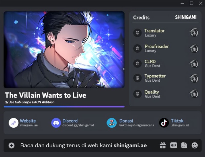 Komik The Villain Wants To Live Chapter 14 gambar 1
