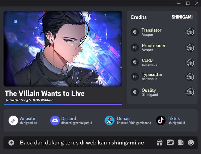 Komik The Villain Wants To Live Chapter 05 gambar 1