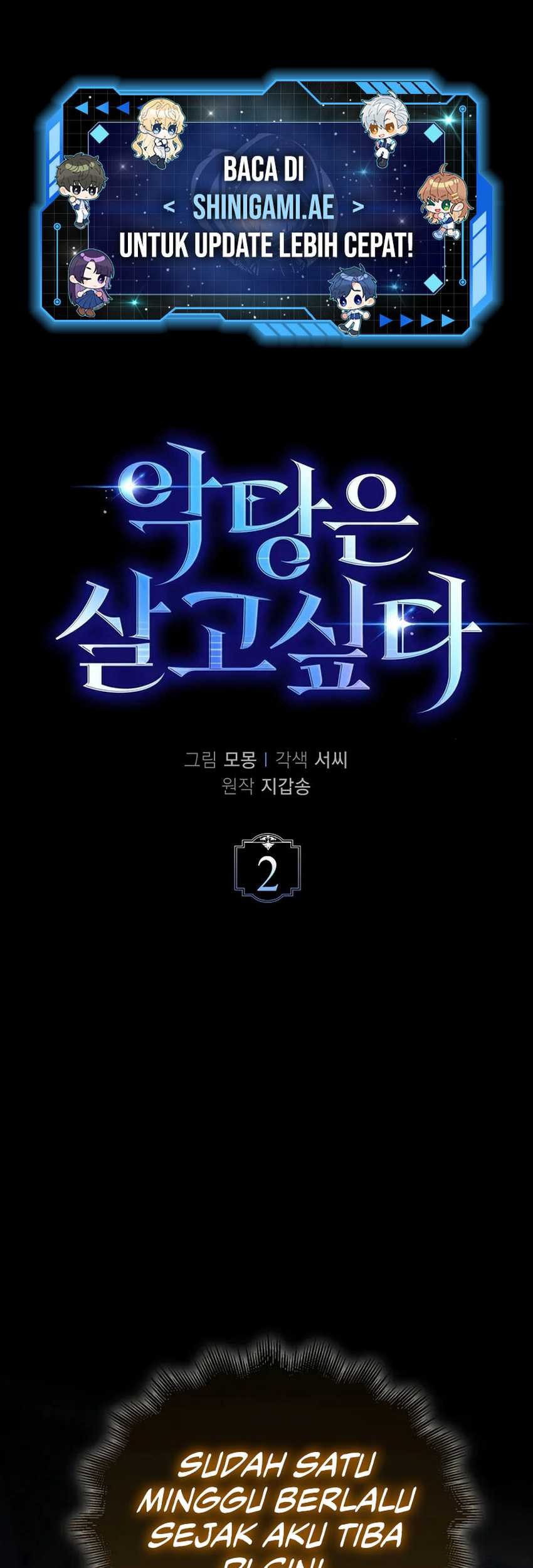 Manhwa The Villain Wants To Live Chapter 02 gambar 2