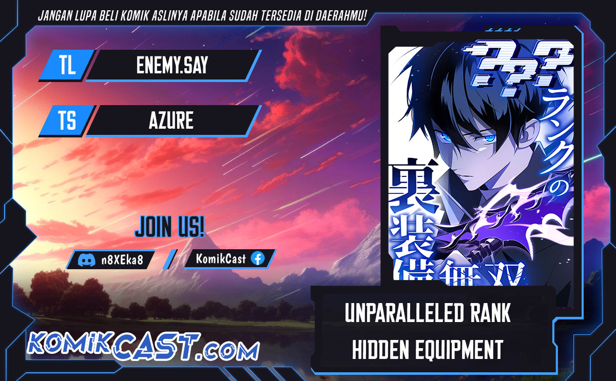 Komik Unparalleled ??? Rank Hidden Equipment Chapter 38 gambar 1