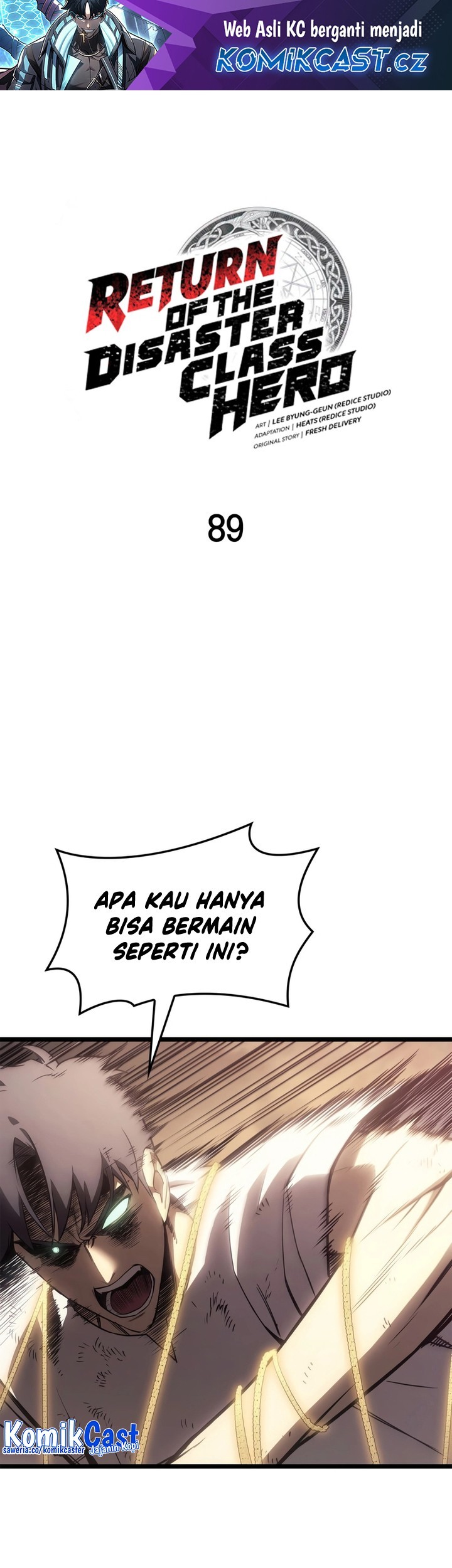 Manhwa A Disaster-Class Hero Has Returned Chapter 89 gambar 2