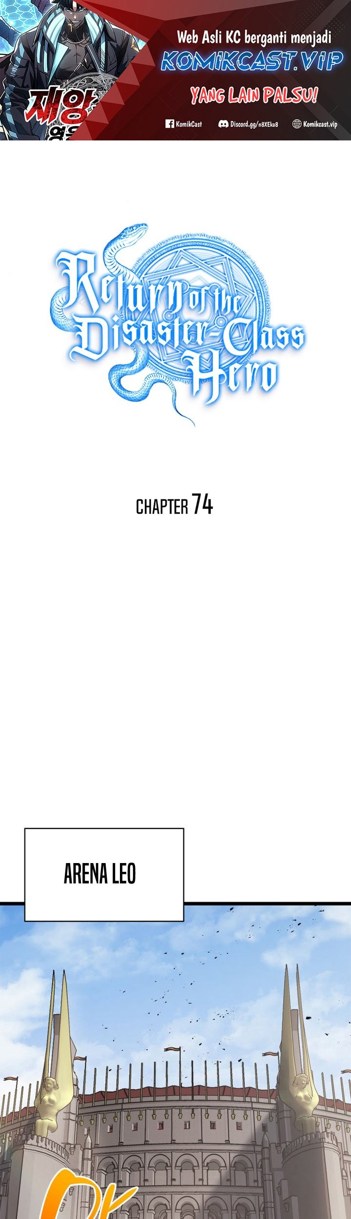 Manhwa A Disaster-Class Hero Has Returned Chapter 74 gambar 2