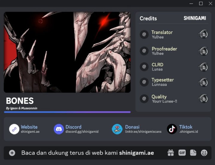 Komik Bones Chapter 26 gambar 1