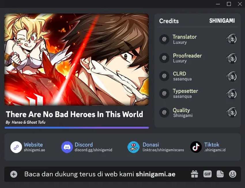 Komik There Are No Bad Heroes In This World Chapter 26 gambar 1
