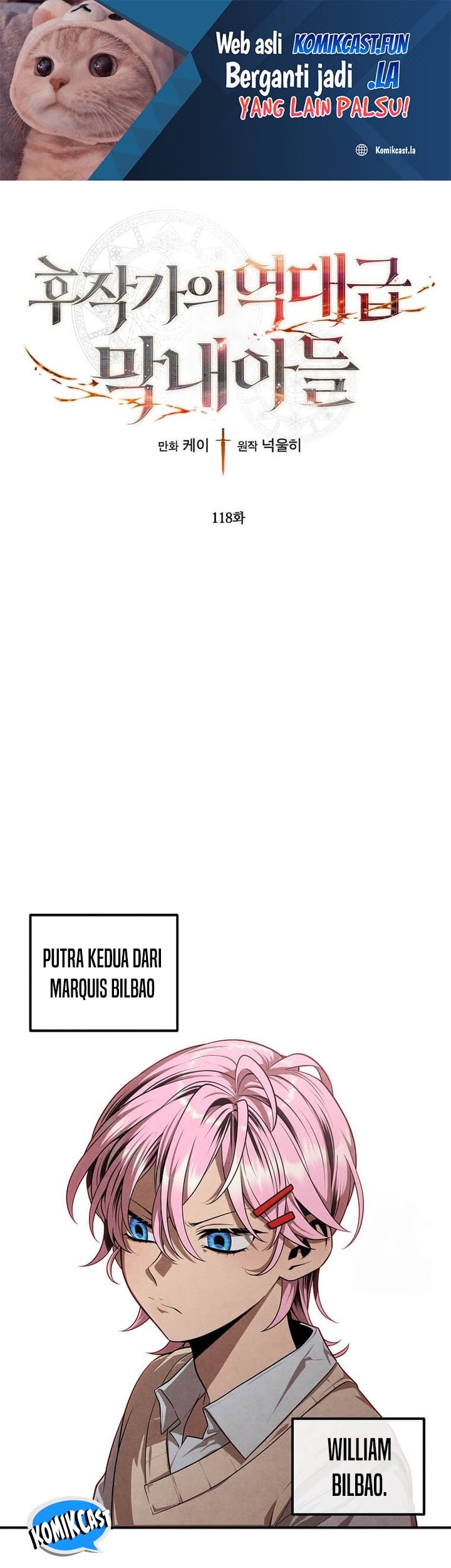 Manhwa Legendary Youngest Son of the Marquis House Chapter 118 gambar 2