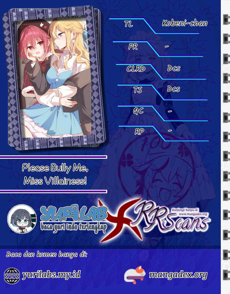 Komik Please Bully Me, Miss Villainess! Chapter 111 gambar 1