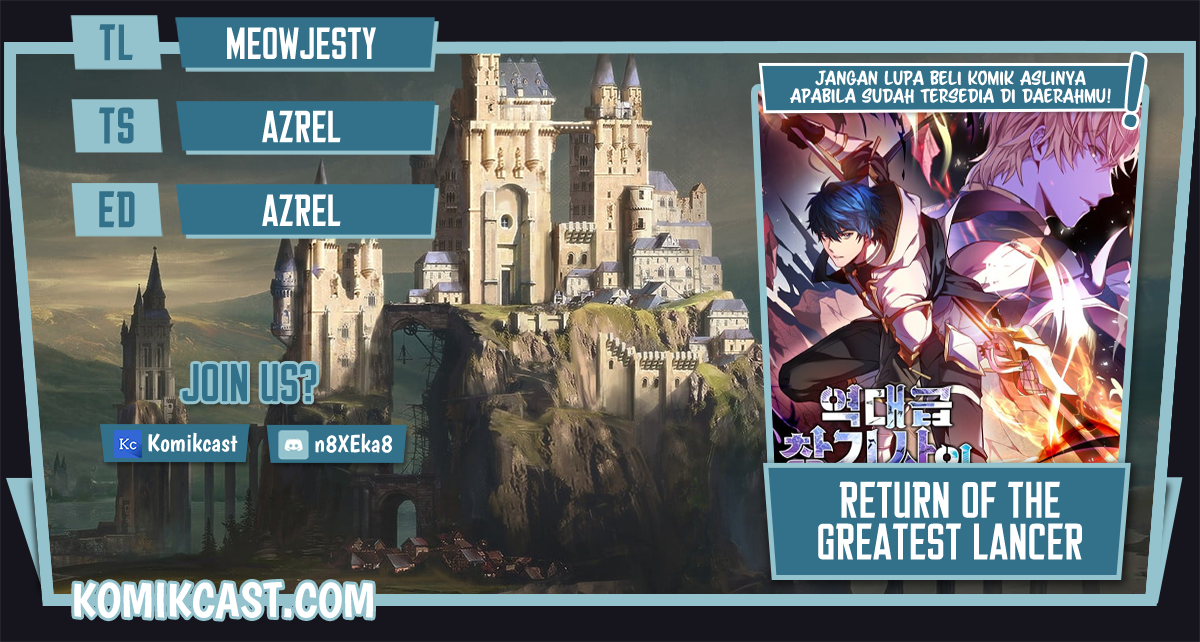 Komik Return of The Greatest Lancer Chapter 54 gambar 1