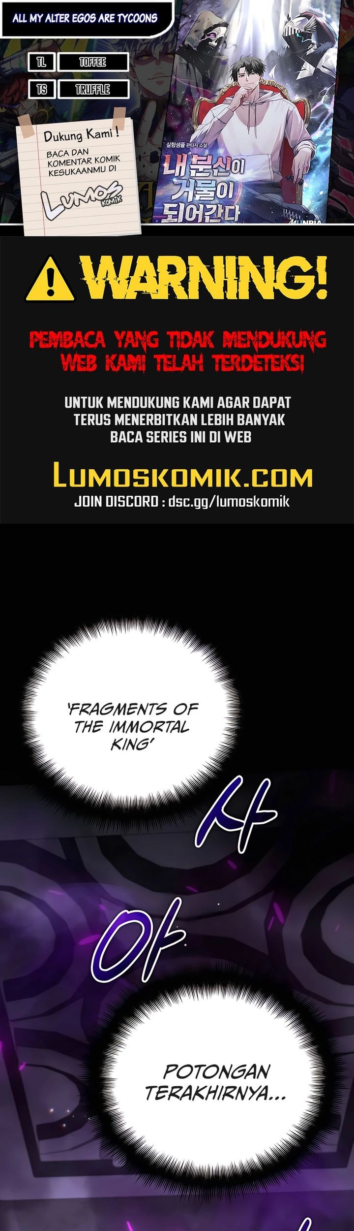 Komik All My Alter Egos Are Tycoons Chapter 24 gambar 1