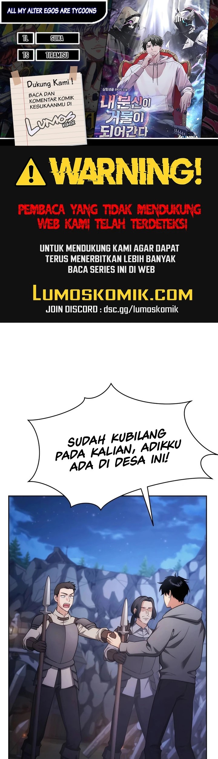 Komik All My Alter Egos Are Tycoons Chapter 04 gambar 1
