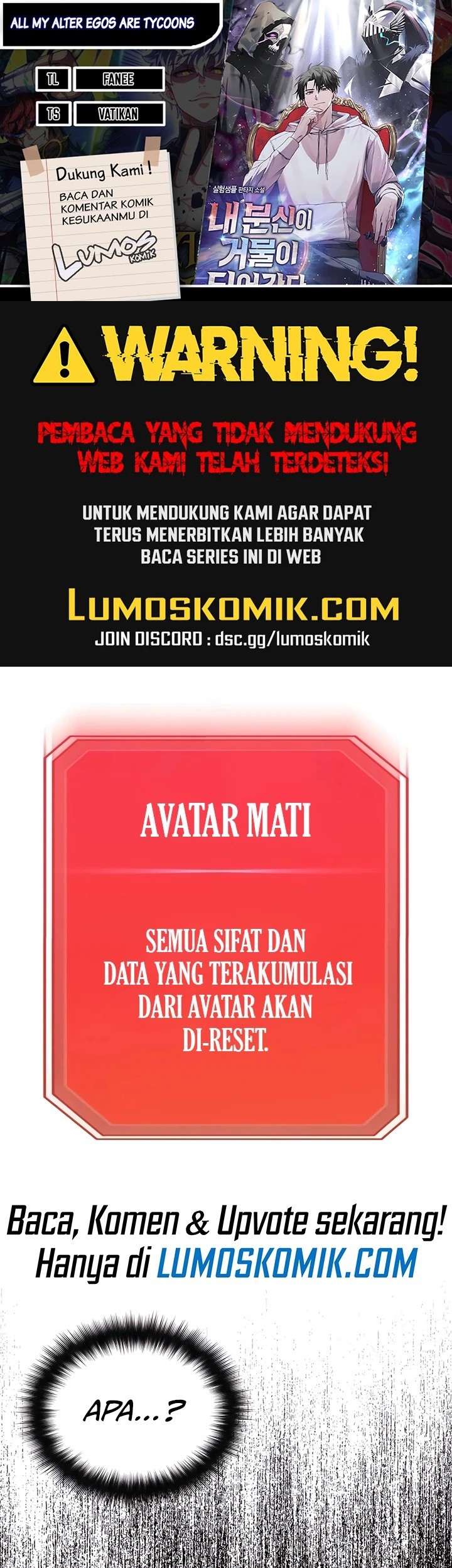 Komik All My Alter Egos Are Tycoons Chapter 03 gambar 1
