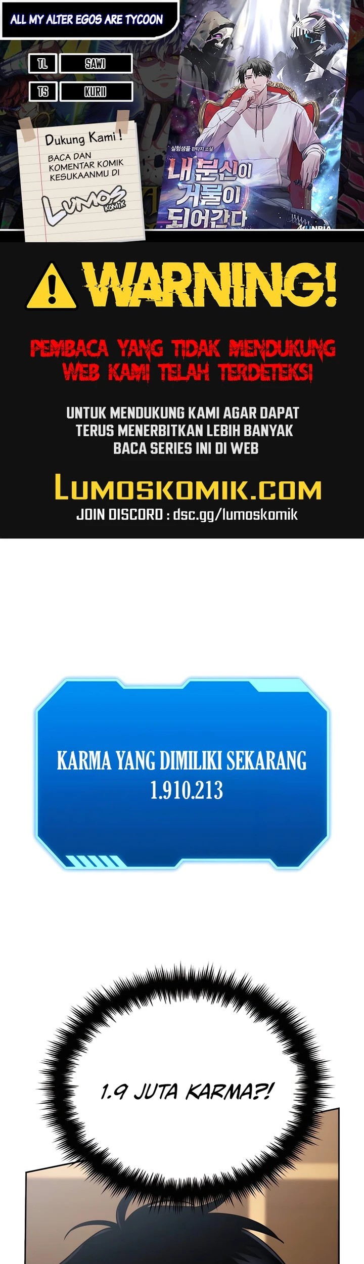 Komik All My Alter Egos Are Tycoons Chapter 02 gambar 1