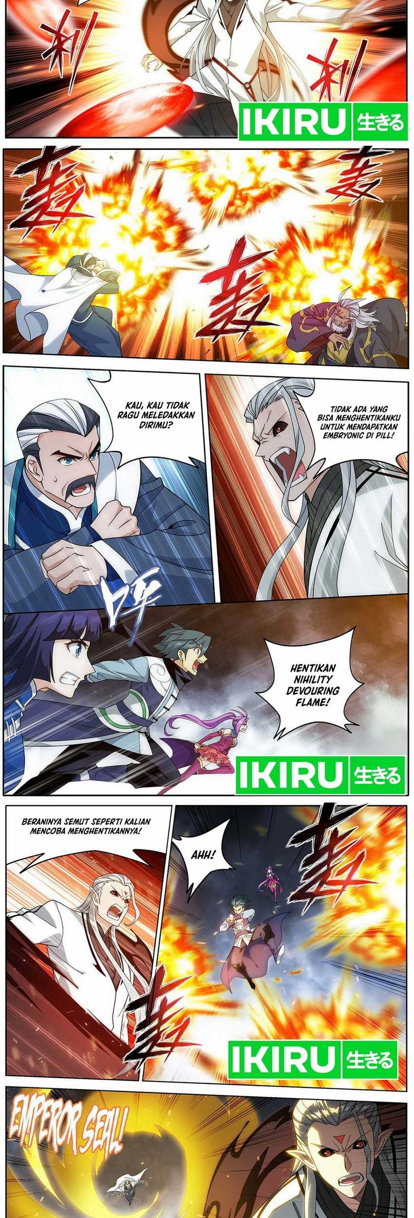 Battle Through the Heavens Chapter 464 - Halaman 9