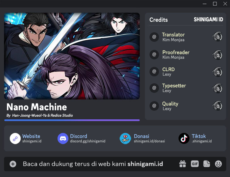 Komik Nano Machine Chapter 147 gambar 1