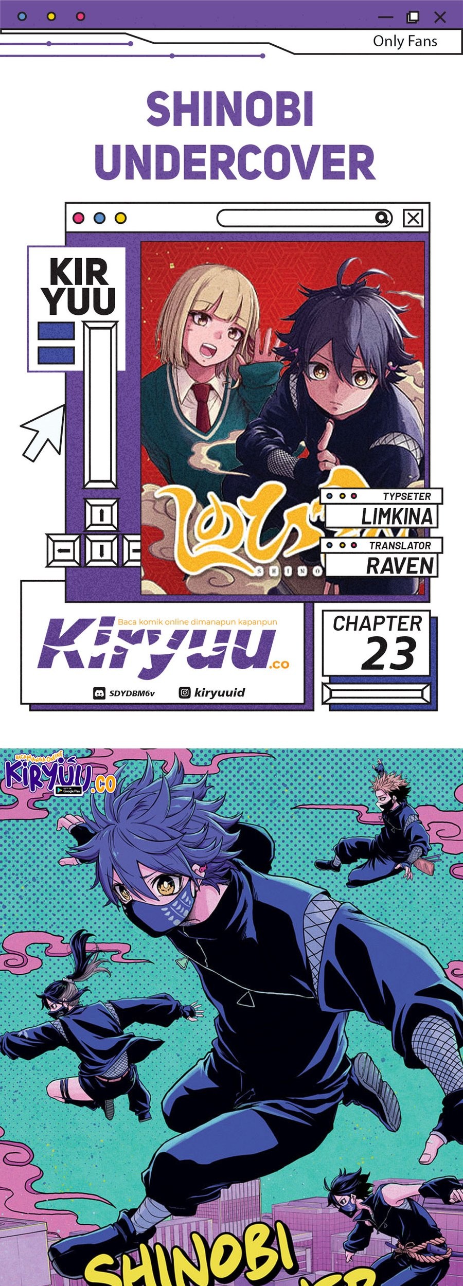 Komik Shinobi Undercover Chapter 23 gambar 1