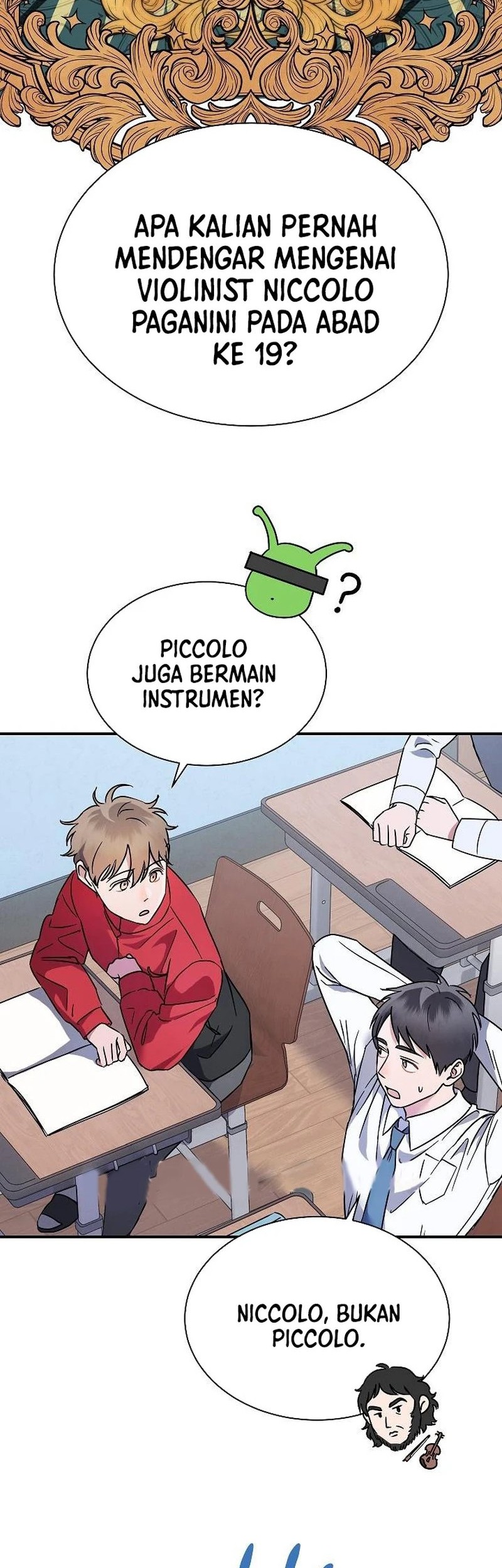 Manhwa High School Musical Genius Is Paganini Reincarnated Chapter 01 gambar 2