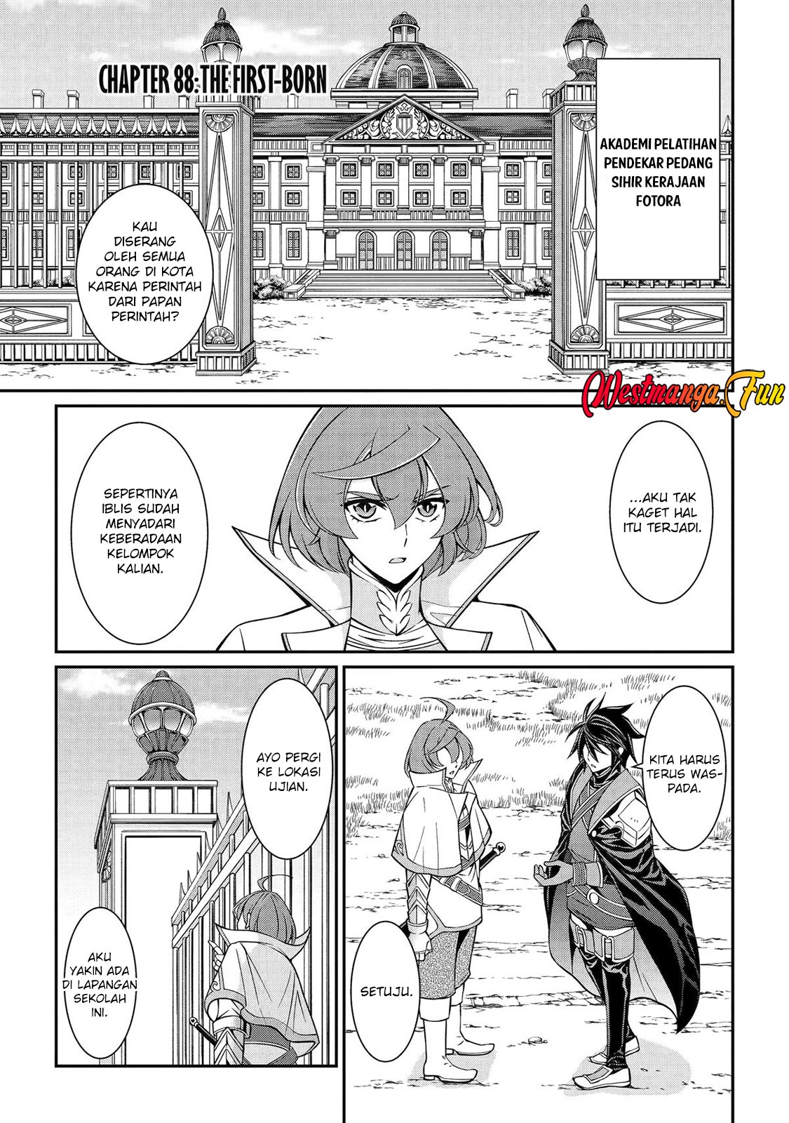 Manga Shikkoku tsukai no saikyo yusha nakama zen’in ni uragira retanode saikyo no mamono Chapter 88 gambar 2
