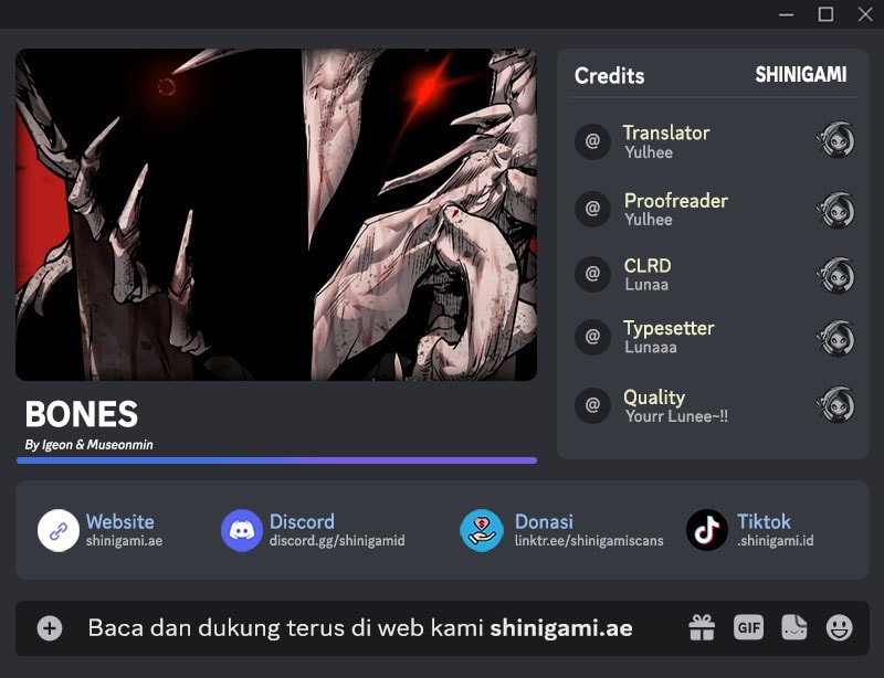 Komik Bones Chapter 30 gambar 1