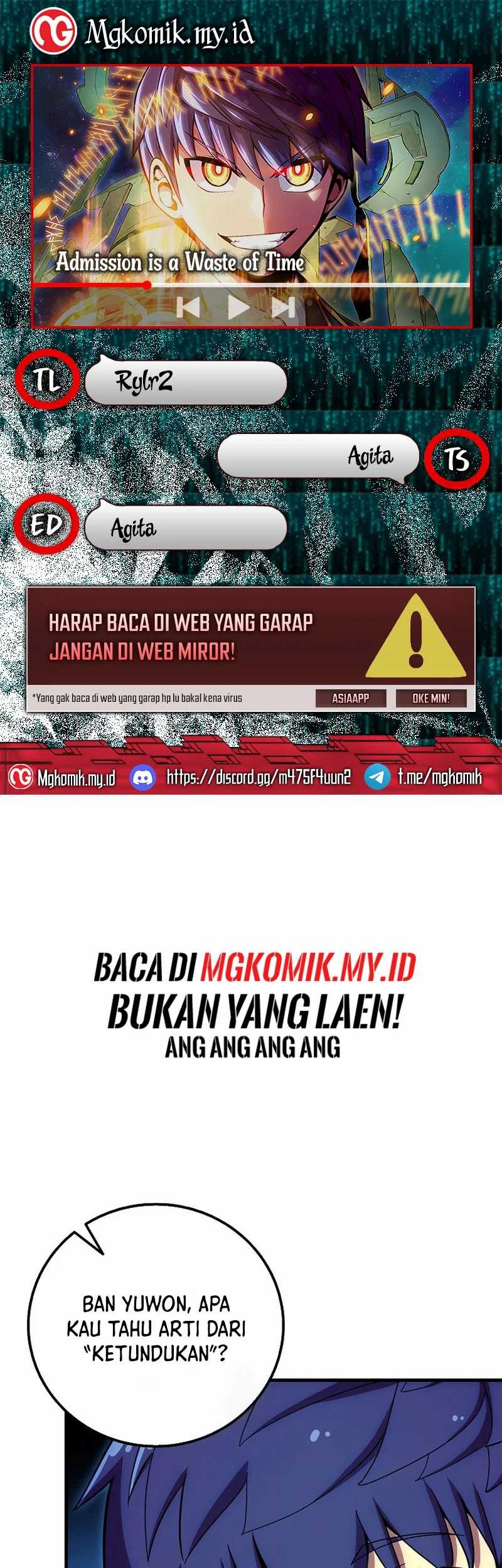 Komik Admission is a Waste of Time Chapter 38 gambar 1