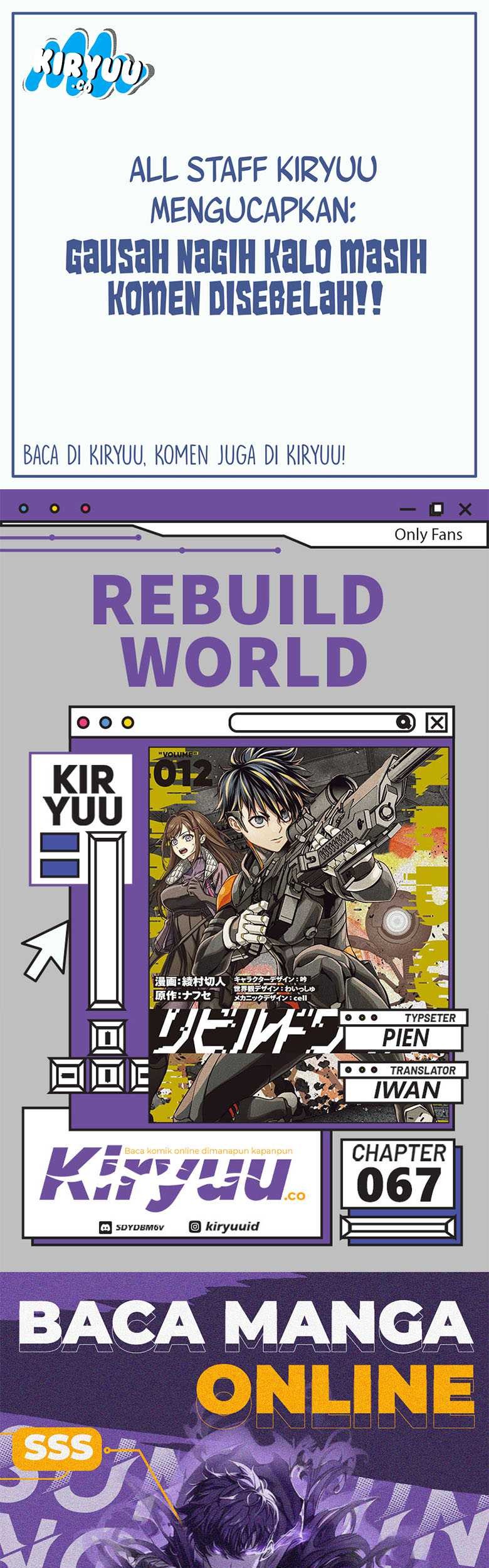 Komik Rebuild World Chapter 67 gambar 1