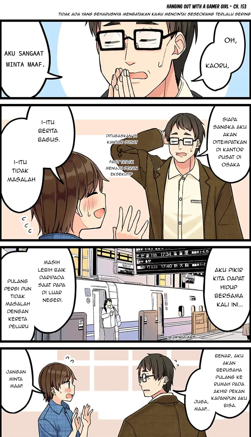 Komik Hanging Out with a Gamer Girl Chapter 153 gambar 1