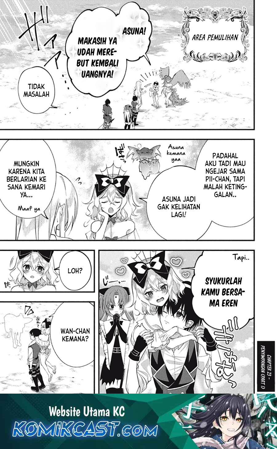 Manga Eeh, Tamer wa Tsukaenai tte Party kara Tsuiho Shita yo ne? Chapter 23.1 gambar 2