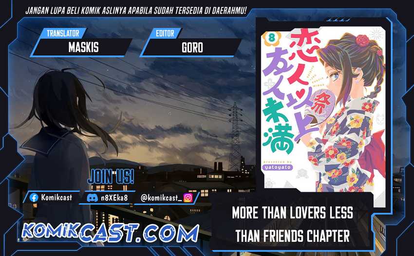 Komik More Than Lovers Less Than Friends Chapter 41.5 gambar 1