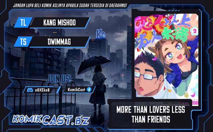 Komik More Than Lovers Less Than Friends Chapter 36 gambar 1