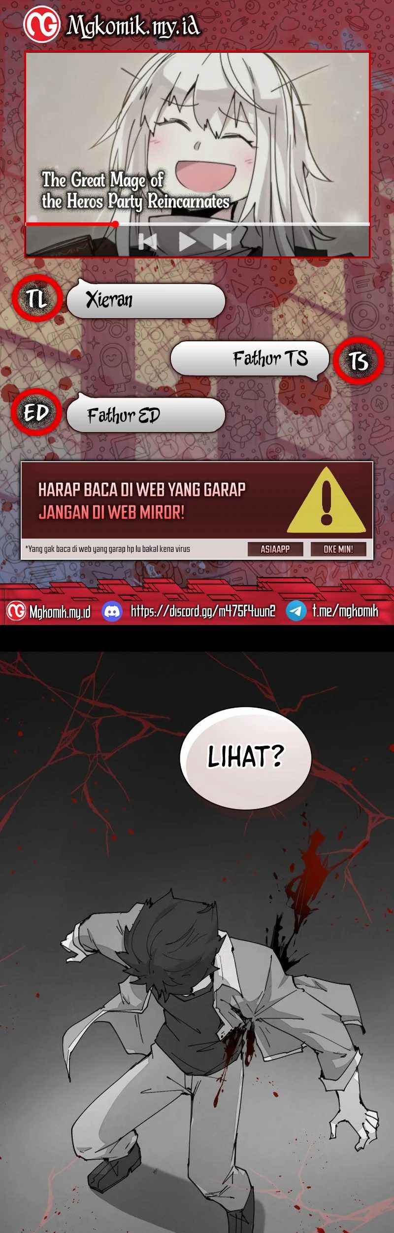 Komik The Rebirth of the Hero’s Party’s Archmage Chapter 74 gambar 1
