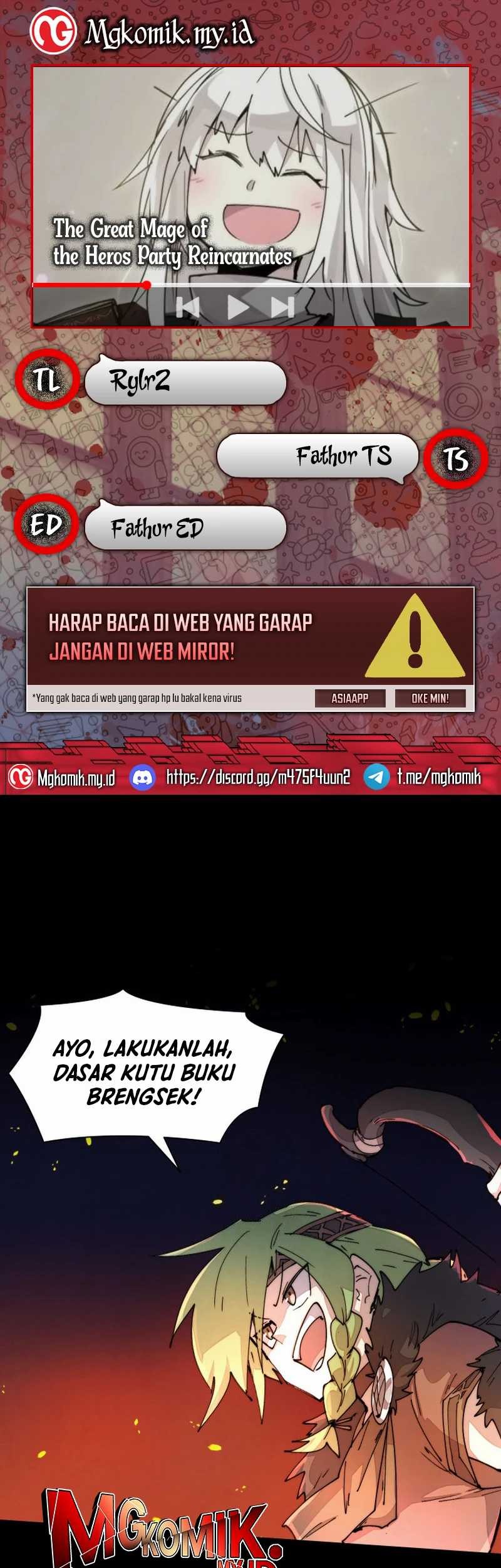Komik The Rebirth of the Hero’s Party’s Archmage Chapter 76 gambar 1