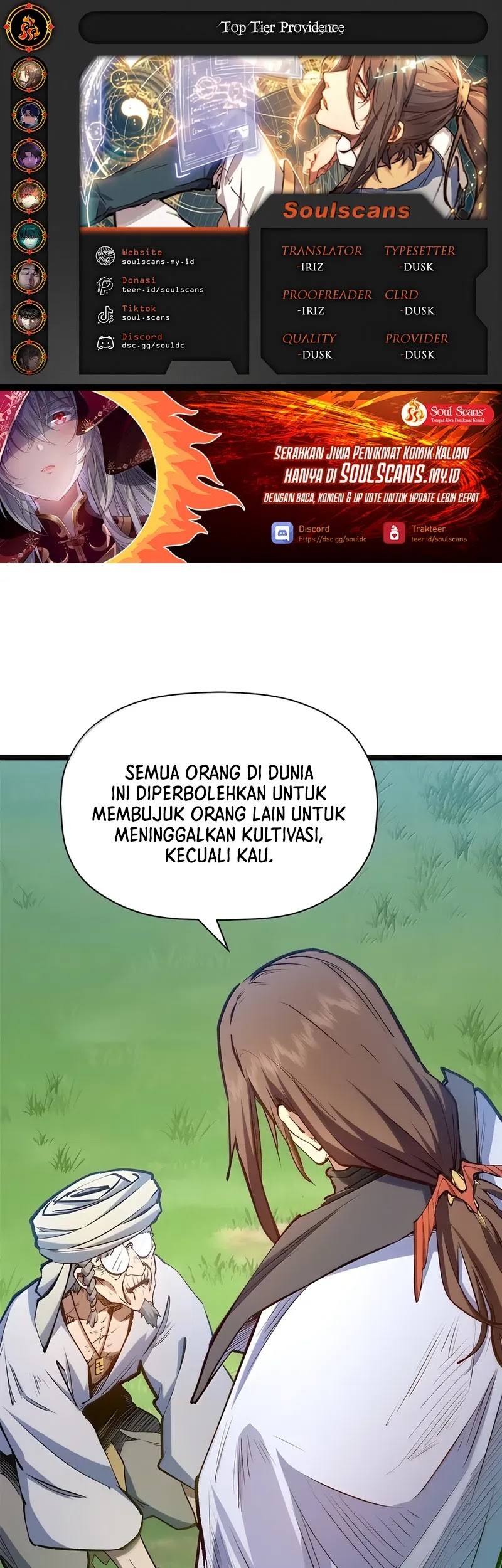 Komik Top Tier Providence: Secretly Cultivate for a Thousand Years Chapter 208 gambar 1