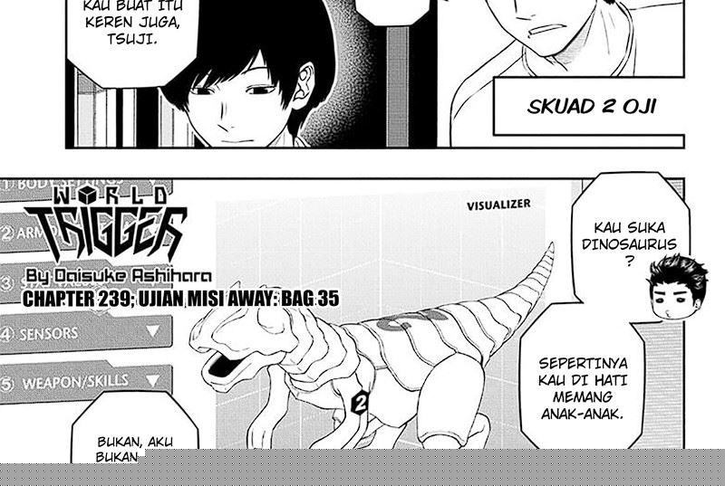 Manga World Trigger Chapter 249.1 gambar 2