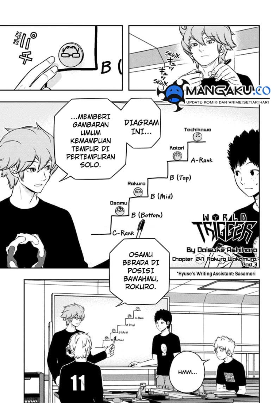 Manga World Trigger Chapter 247 gambar 2