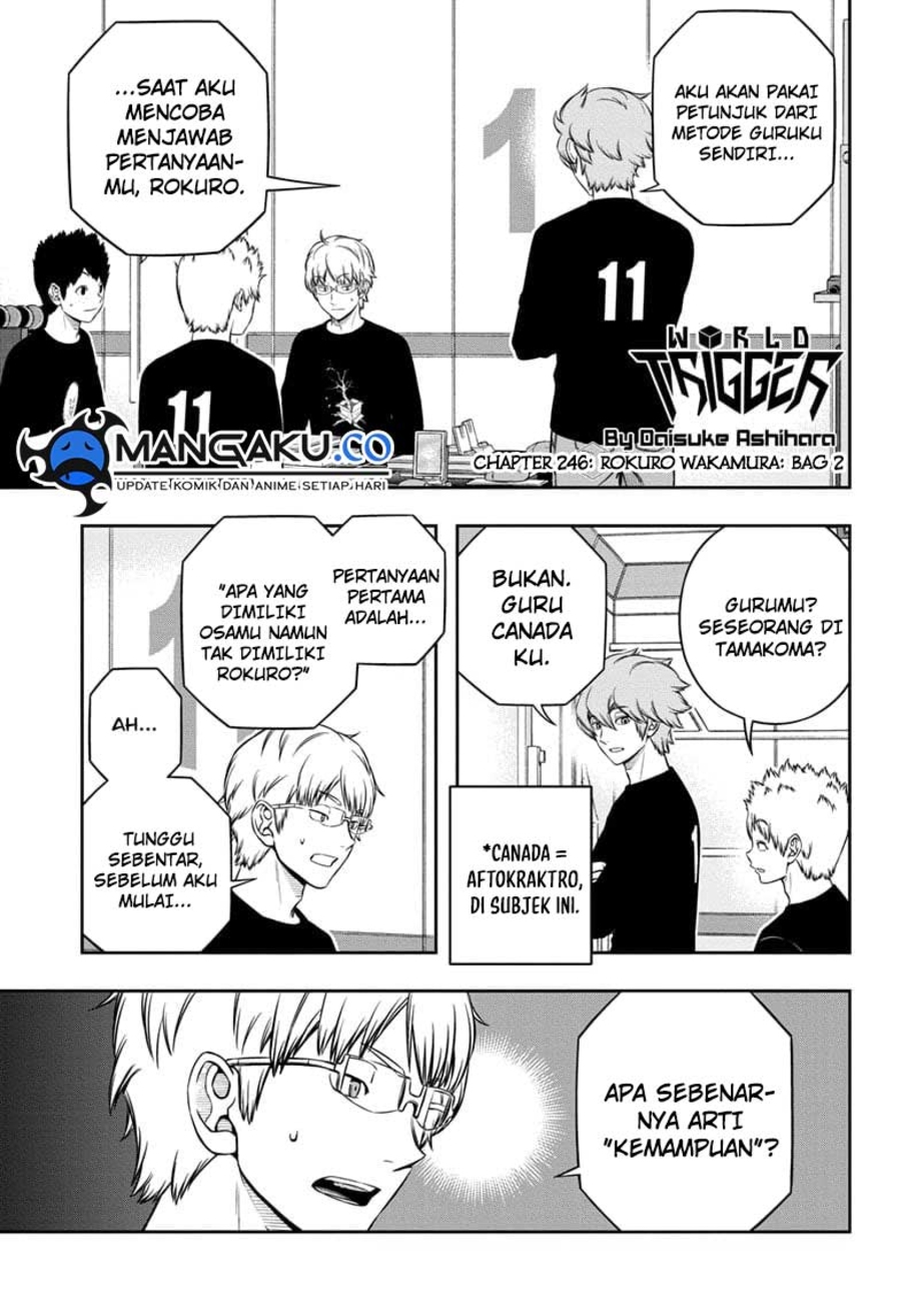 Manga World Trigger Chapter 246 gambar 2