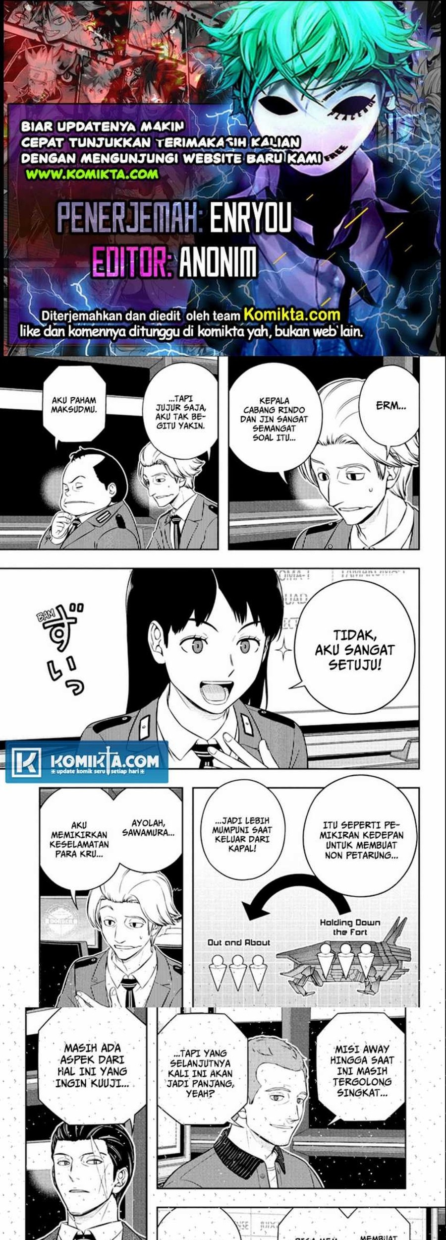 Komik World Trigger Chapter 249.2 gambar 1