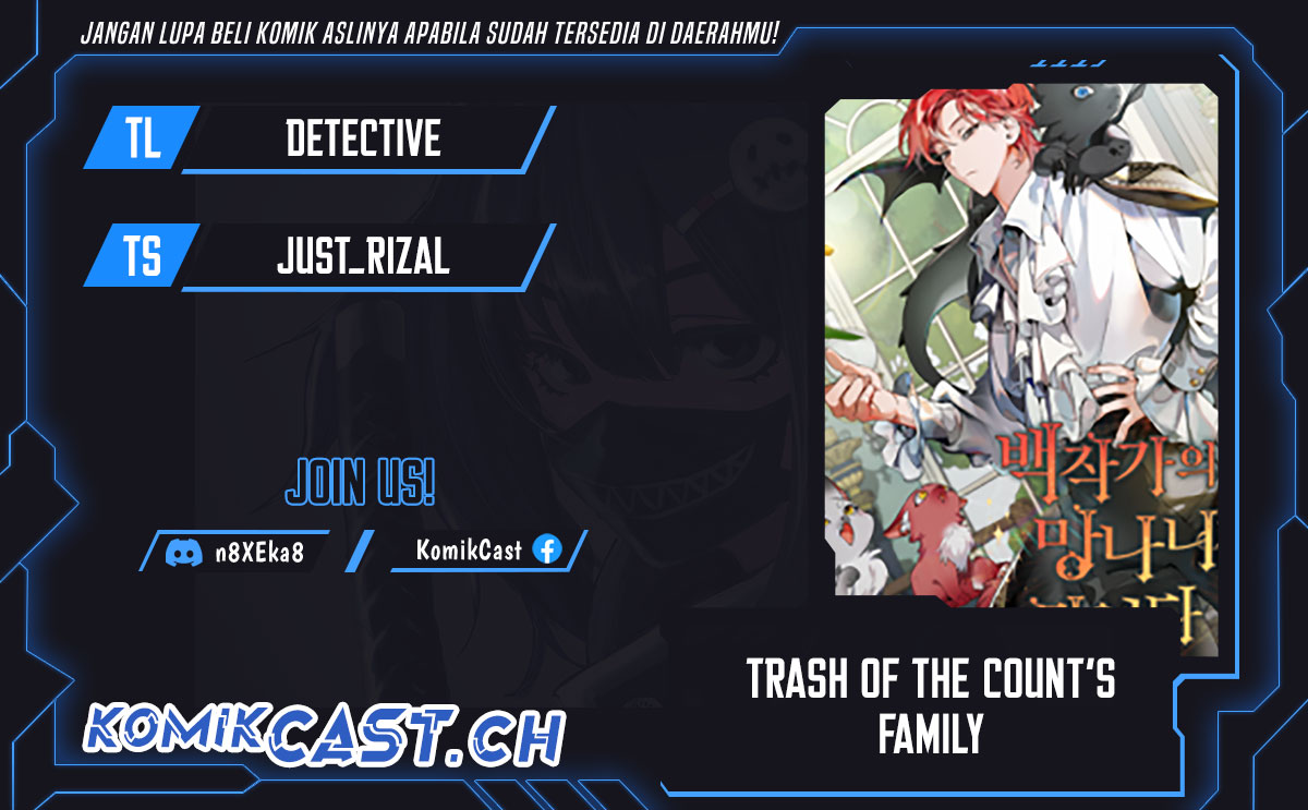 Komik Trash of the Count’s Family Chapter 107 gambar 1