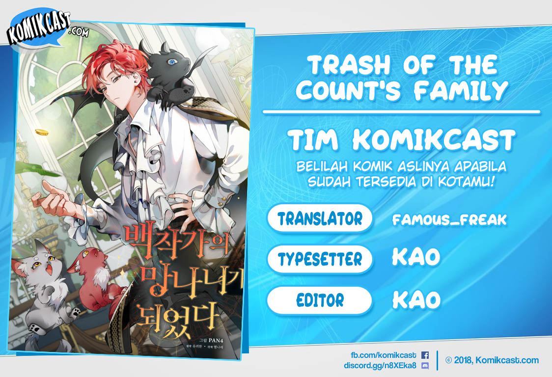 Komik Trash of the Count’s Family Chapter 21 gambar 1