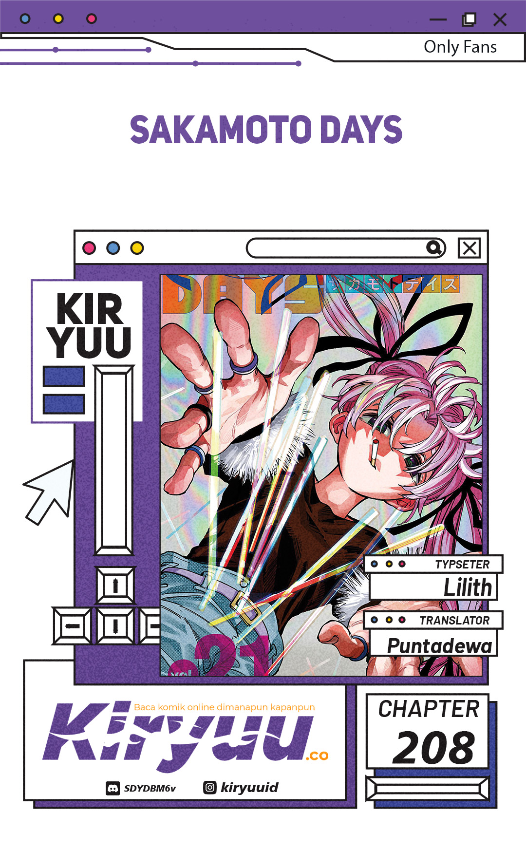 Komik Sakamoto Days Chapter 208 gambar 1