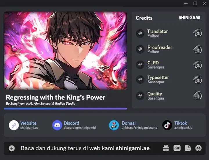Komik Regressing With The King’s Power Chapter 85 gambar 1