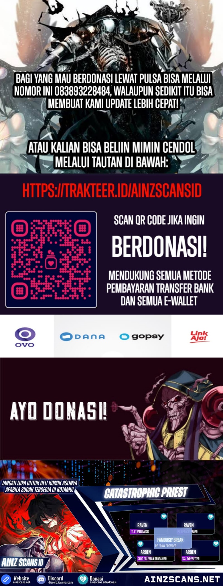 Komik Catastrophic Priest Chapter 37 gambar 1