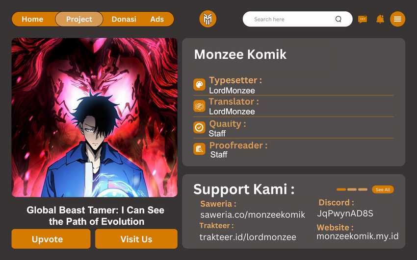 Manhua Global Beast Tamer: I Can See the Path of Evolution Chapter 11 gambar 2