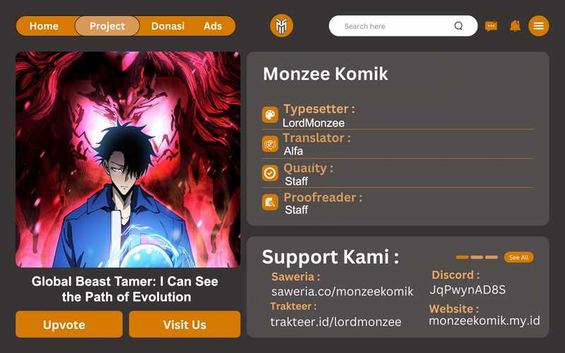 Komik Global Beast Tamer: I Can See the Path of Evolution Chapter 03 gambar 1