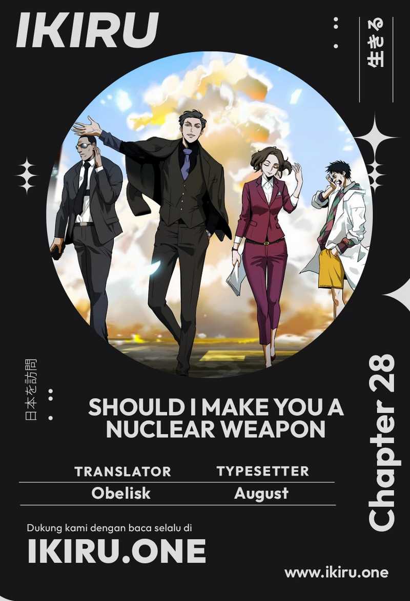 Komik Should I Make You a Nuclear Weapon? Chapter 28 gambar 1