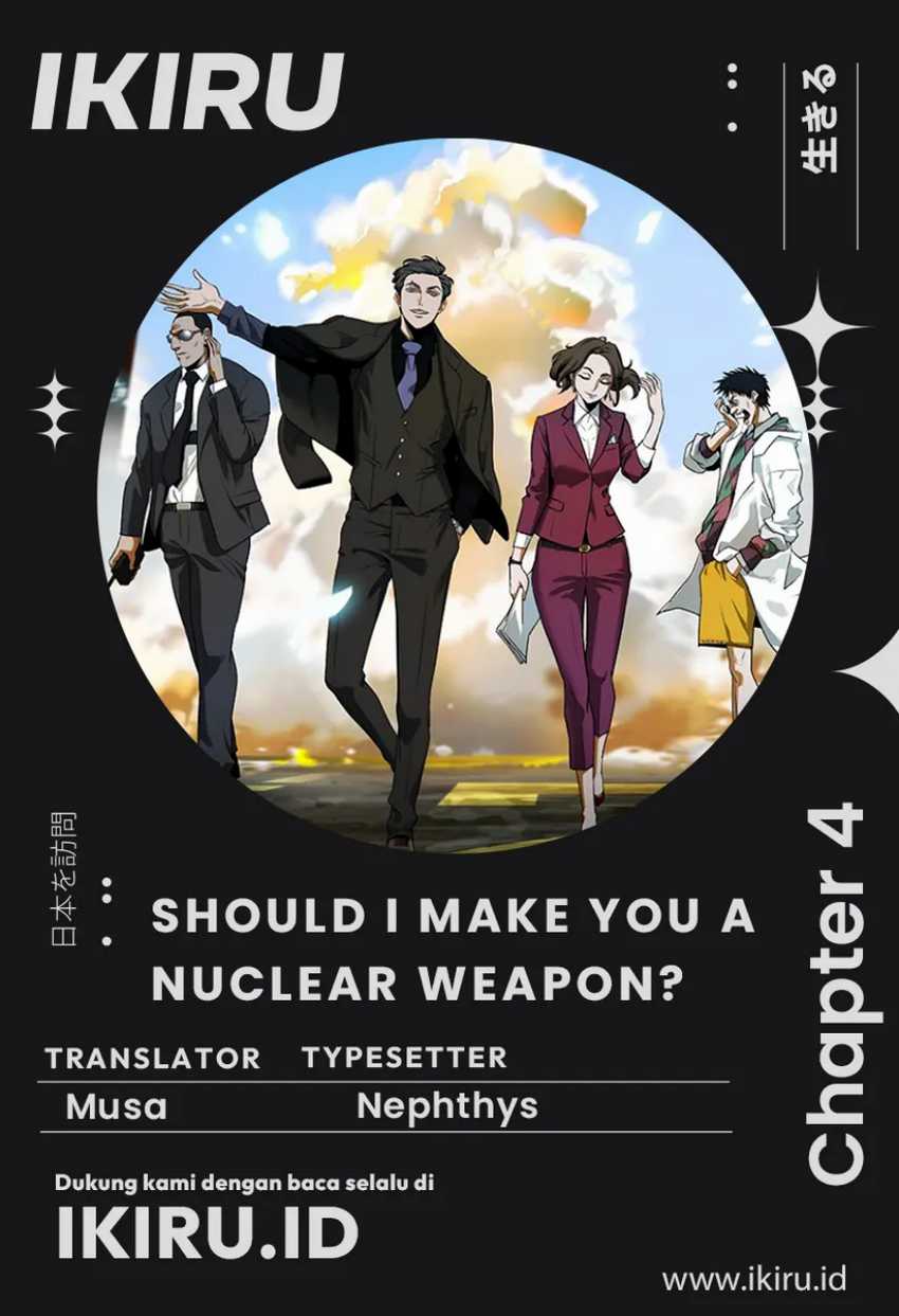 Komik Should I Make You a Nuclear Weapon? Chapter 04 gambar 1