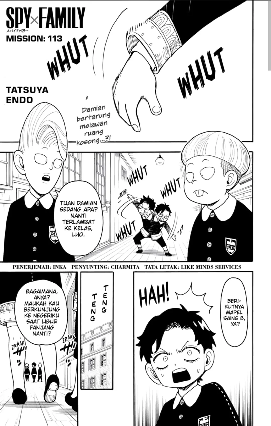 Komik Spy X Family Chapter 113 gambar 1