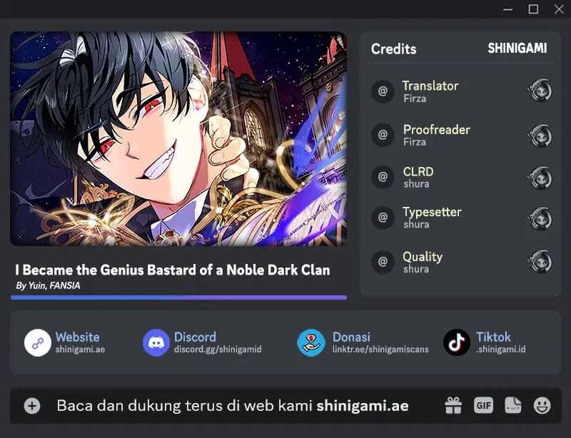 Komik I Became The Genius Bastard Of A Noble Dark Clan Chapter 12 gambar 1