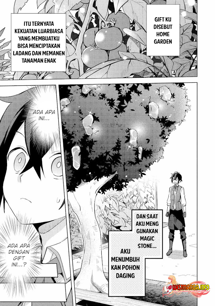 Manga Saibai Cheat de Saikyou Saien – E, Tada no Katei Saiendesu kedo? Chapter 02.1 gambar 2