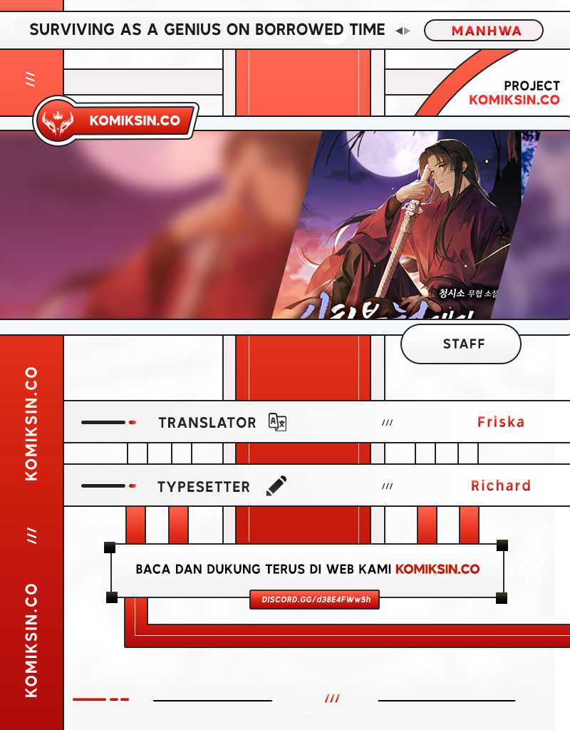 Komik Surviving as a Genius on Borrowed Time Chapter 02 gambar 1